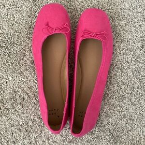 NWOT A New Day Jackie Ballet Flats. Pink. Size 8.5